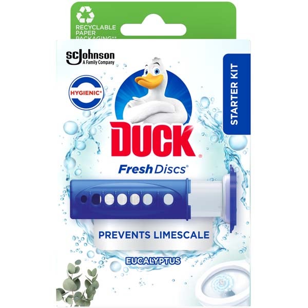 Duck Fresh Discs Eucalyptus valkaiseva wc-raikastin 36ml