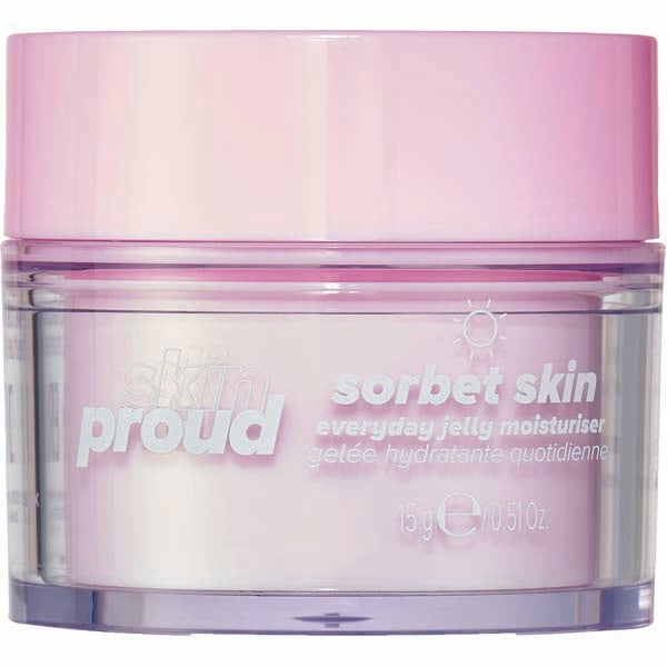 Skin Proud Sorbet Skin Everyday Jelly Moisturiser geeli matkakoko 15ml