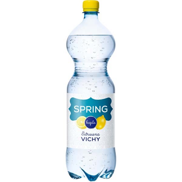 Spring Vichy Lemon kivennäisvesi 1,5l