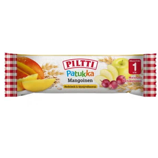 Piltti Mangoinen välipalapatukka 1v 25g
