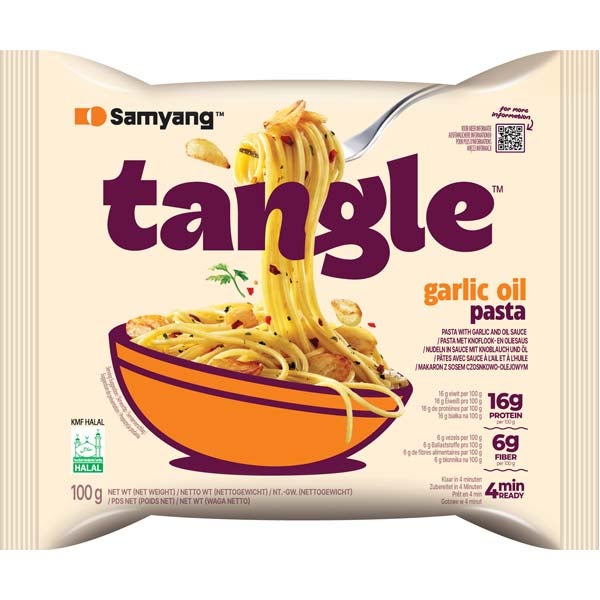Samyang Tangle Garlic Oil pasta-ateria 100g