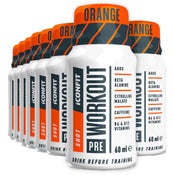 ICONFIT Pre-Workout Shot Orange urheilujuoma 60ml