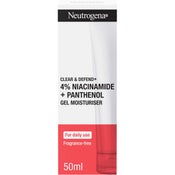 Neutrogena Clear & Defend+ Gel Moisturiser kosteusvoide 50ml