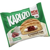 KARUZO Cherry Cheesecake täytetty croissant 82g