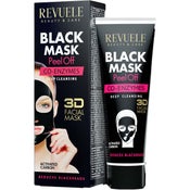 Revuele Musta Koentsyymi peel-off kasvonaamio 80ml