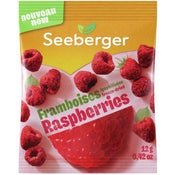 Seeberger Crunchy Raspberries pakastekuivattu vadelma 12g