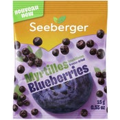 Seeberger Crunchy Blueberries pakastekuivattu mustikka 15g