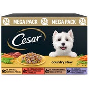 Cesar Country Stew koiran märkäruokalajitelma 24x150g