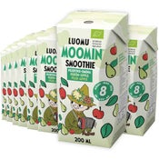Moomin Päärynä-omena smoothie luomu 200ml