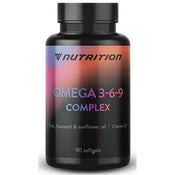 VNutrition Omega 3-6-9 Complex ravintolisä 90kaps