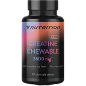 VNutrition Creatine Chewable Citrus pureskeltava kreatiiniravintolisä 90tabl