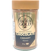 Aroma Gold Instant Coffee Chocolate suklaanmakuinen pikakahvi 80g