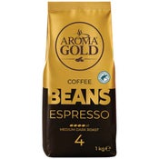 Aroma Gold Espresso kahvipapu 1kg
