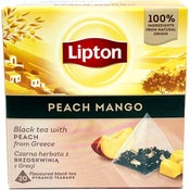 Lipton Black Peach Mango pyramidi musta tee 20ps