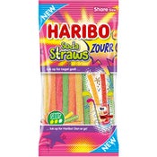 Haribo Soda Straws Zourr kirpeä karkkipatukka 90g