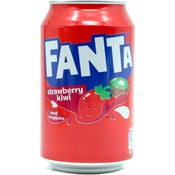 Fanta Strawberry & Kiwi virvoitusjuoma 330ml