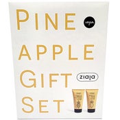 Ziaja Ananas vartalokuorinta 160ml + vartalomousse 160ml lahjapakkaus