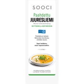 Kivikylän Sooci Paahdettu juuresliemi 1l