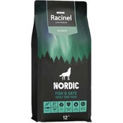 Racinel Nordic Fish & Oats koirien täysravinto 12kg