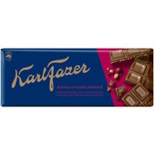 Karl Fazer Rusina & Hasselpähkinä suklaalevy 200g