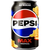 Pepsi Max Tropical virvoitusjuoma 330ml