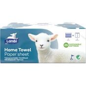 120 kpl, Lambi Home Towel talouspaperiarkki