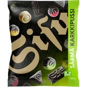 Sisu Särmä Karkkipussi salmiakki-makeissekoitus 250g