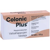 Colonic Plus Vatsahappojentasaaja lisäravinne purutabletti 16tabl/32g
