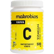 Makrobios C-vitamiini 500mg ravintolisä 90tabl/55g