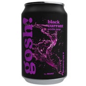Gosh! Blackcurrant Soda Pop virvoitusjuoma 330ml