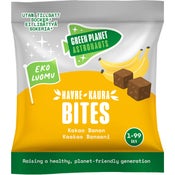 Green Planet Astronauts Kaurabites Kaakao-Banaani kaurapala 12kk luomu 25g