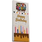 Text & Treat Happy Birthday Candles maitosuklaalevy 85g