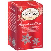 Twinings Gingerbread Joy maustettu musta tee 20x2g