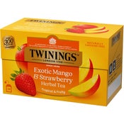 Twinings Exotic Mango & Strawberry yrttihauduke 20psx2g