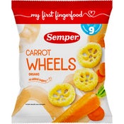 Semper Carrot Wheels porkkananaksu luomu 9kk 15g