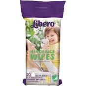 20 kpl, Libero Käsi- ja kasvopyyhe