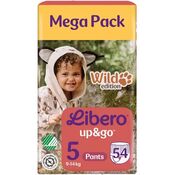 54 kpl, Libero Up&Go koko 5 (9-14 kg) housuvaippa