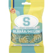 S-Märke Mustikka/Meloni hedelmämakeinen 80g