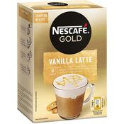 Nescafé Gold Vanilla Latte erikoispikakahvi 148g