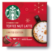 Starbucks Nescafé Dolce Gusto Toffee Nut Latte maitokahvikapseli 12x10,65g