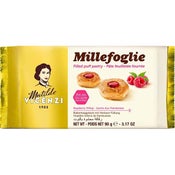 Vicenzi Millefoglie lehtitaikinakeksi vadelmatäytteellä 90g