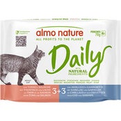 Almo Nature Daily tonnikala & turska kissan märkäruoka 6x70g