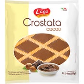 Lago Crostata kaakao-hasseläpähkinäpiirakka 350g