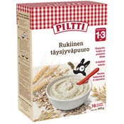 Piltti Rukiinen täysjyväpuurojauhe 1-3v 450g