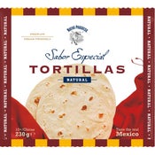 10 kpl, Nuevo Progreso Sabor Especial Tortillas Natural vehnätortilla 230g