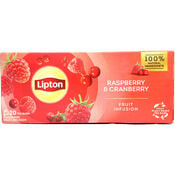 Lipton Raspberry & Cranberry yrttihauduke 20ps